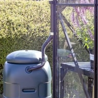 Vitavia Phoenix Black 8x10 Greenhouse Downpipe Connector