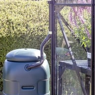Vitavia Phoenix Black 8x10 Greenhouse Downpipe Connector
