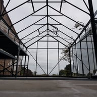 Vitavia Phoenix Black 8x14 Greenhouse Internal