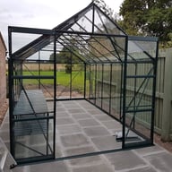 Vitavia Phoenix Black 8x14 Greenhouse