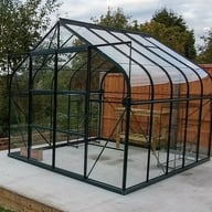 Vitavia Saturn Green 8x10 Greenhouse Double Doors