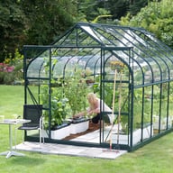 Vitavia Saturn Green 8x14 Greenhouse With Toughened Glazing