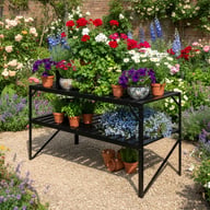 Vitavia 2 Tier Black Staging