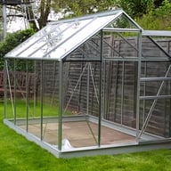 Vitavia Venus 6x8 Anodised Aluminium Greenhouse