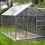 Vitavia Venus 6x8 Anodised Aluminium Greenhouse