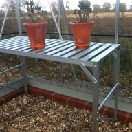 Vitavia 1 Tier Silver Staging