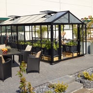 Vitavia Zeus Greenhouse with Optional Double Doors