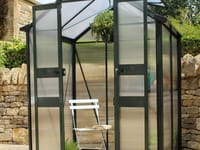 4x8 Green Halls Cotswold Birdlip Greenhouse - Polycarbonate Glazing