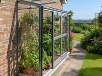 Elite Easygrow 2x8 Lean to Greenhouse - Horticultural Glazing