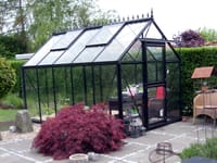 8x15 Janssens Eos Junior Greenhouse in Black