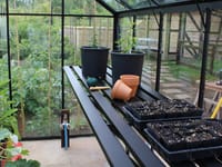 Halls Cotswold 12ft Integrated Staging in Black