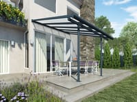 Palram Canopia Sierra 3m x 4m Patio Cover in Grey