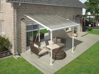 Palram Canopia Feria 3m x 7m Patio Cover in White 
