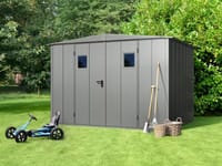Hormann Berry 8x4 Apex Metal Garden Shed