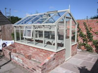 Swallow Kingfisher 6x18 Dwarf Wall Wooden Greenhouse 