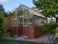 Elite Thyme 6x12 Dwarf Wall Greenhouse - Toughened Glazing