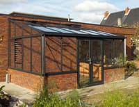 10x15 Janssens Arcadia Plus Mur Lean To Greenhouse