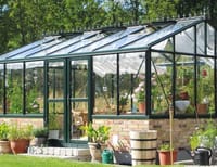12x15 Janssens Mur Dwarf Wall Greenhouse
