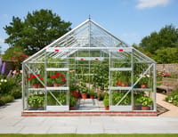 Elite Classique 12x8 Greenhouse - Toughened Glazing