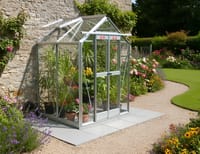 Elite 4x4 Apex Lean To Greenhouse - Horticultural Glazing