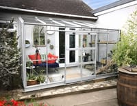 Elite Kensington 6x12 Lean to Greenhouse - 3mm Toughened Glazing