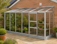 Elite Kensington 6x14 Lean to Greenhouse - 6mm Polycarbonate Glazing