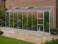 Elite Kensington 6x16 Lean to Greenhouse - 3mm Toughened Glazing