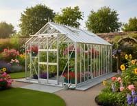 Elite Thyme 8x12 Greenhouse - Toughened Glazing
