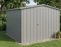 Hormann Juno 10x10 Apex Metal Garden Shed