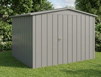 Hormann Juno 10x8.5 Apex Metal Garden Shed