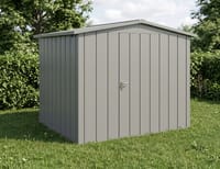 Hormann Juno 8.5x7 Apex Metal Garden Shed