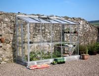 Elite Kensington 4x10 Lean to Greenhouse - 3mm Toughened Glazing