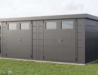 Telluria DUO 2721 Metal Garden Shed