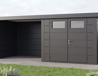 Telluria Classico Lounge Small with windows 2724 Metal Garden Room