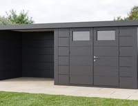 Telluria Classico Lounge Small with windows 3024 Metal Garden Room