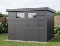 Telluria Classico 3024 Metal Garden Shed