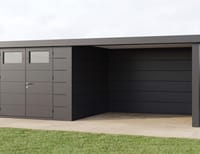 Telluria Classico Lounge Large with windows 3030 Metal Garden Room