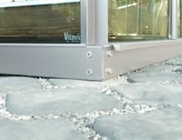 4x8 Silver Vitavia Greenhouse Base for Ida 3300 Lean To