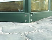 6x10 Green Vitavia Greenhouse Base for Venus