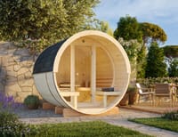 Palmako Anita 1.3 Glass Wall Home Sauna