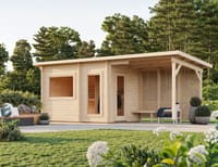 Palmako Sanna 6.8 Canopy Home Sauna