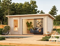 Palmako Sanna 12.8 Double Glazed Home Sauna