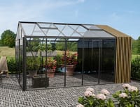 Stali Classic 7x7 Greenhouse with Acoya Storage Fusion