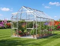 Vitavia 8x12 Jupiter 9900 Greenhouse Short Pane - Toughened Glass