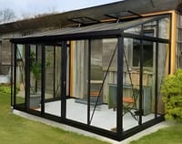 7x15 Janssens Arcadia Lean To Greenhouse