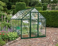 Palram Canopia Harmony 6x10 Green Greenhouse Clear Polycarbonate