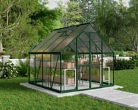 Palram Canopia Balance 8x8 Green Polycarbonate Greenhouse