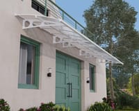 Palram Canopia Bordeaux 6690 White Mist Door Canopy