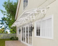 Palram Canopia Bordeaux 8920 White Mist Door Canopy