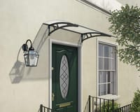 Palram Canopia Calisto 1350 Grey Twinwall Door Canopy